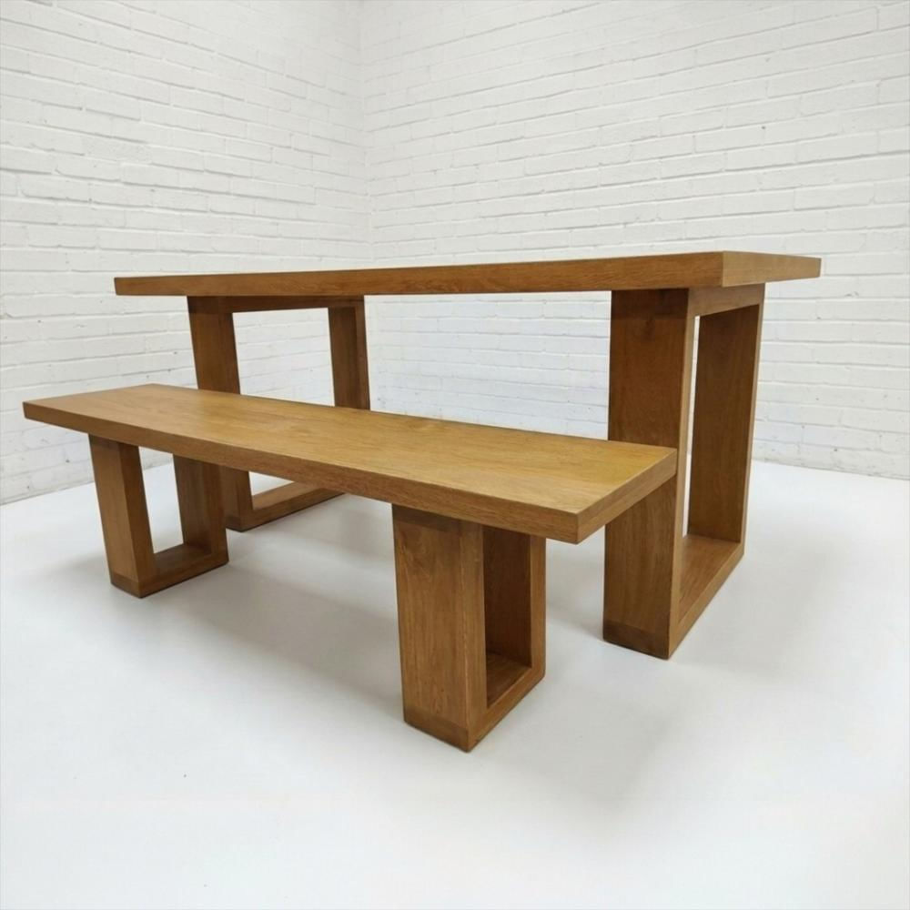 Mesa Comedor Marie 140Cm X 80Cm Roble Macizo img #2