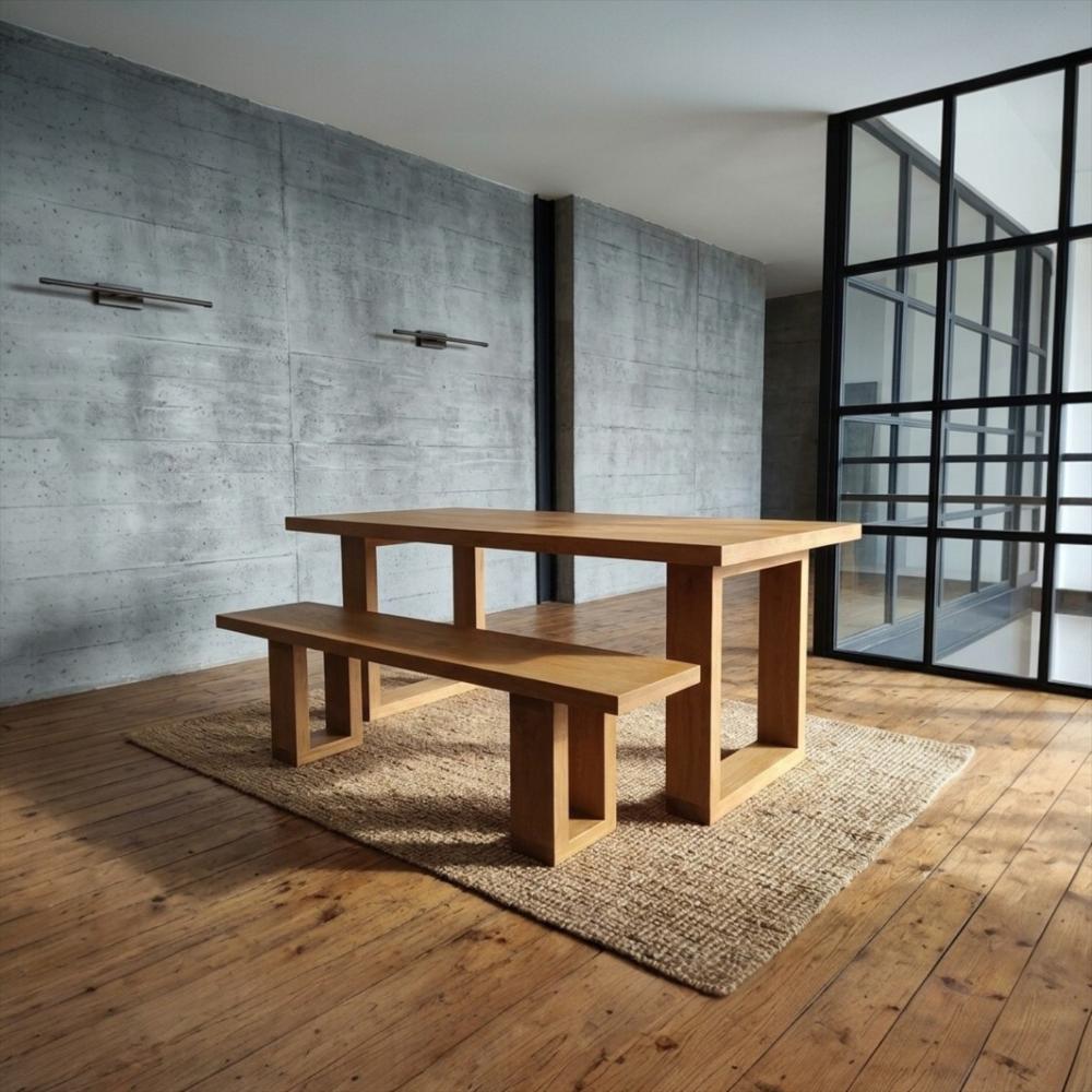 Mesa Comedor Marie 140Cm X 80Cm Roble Macizo img #4
