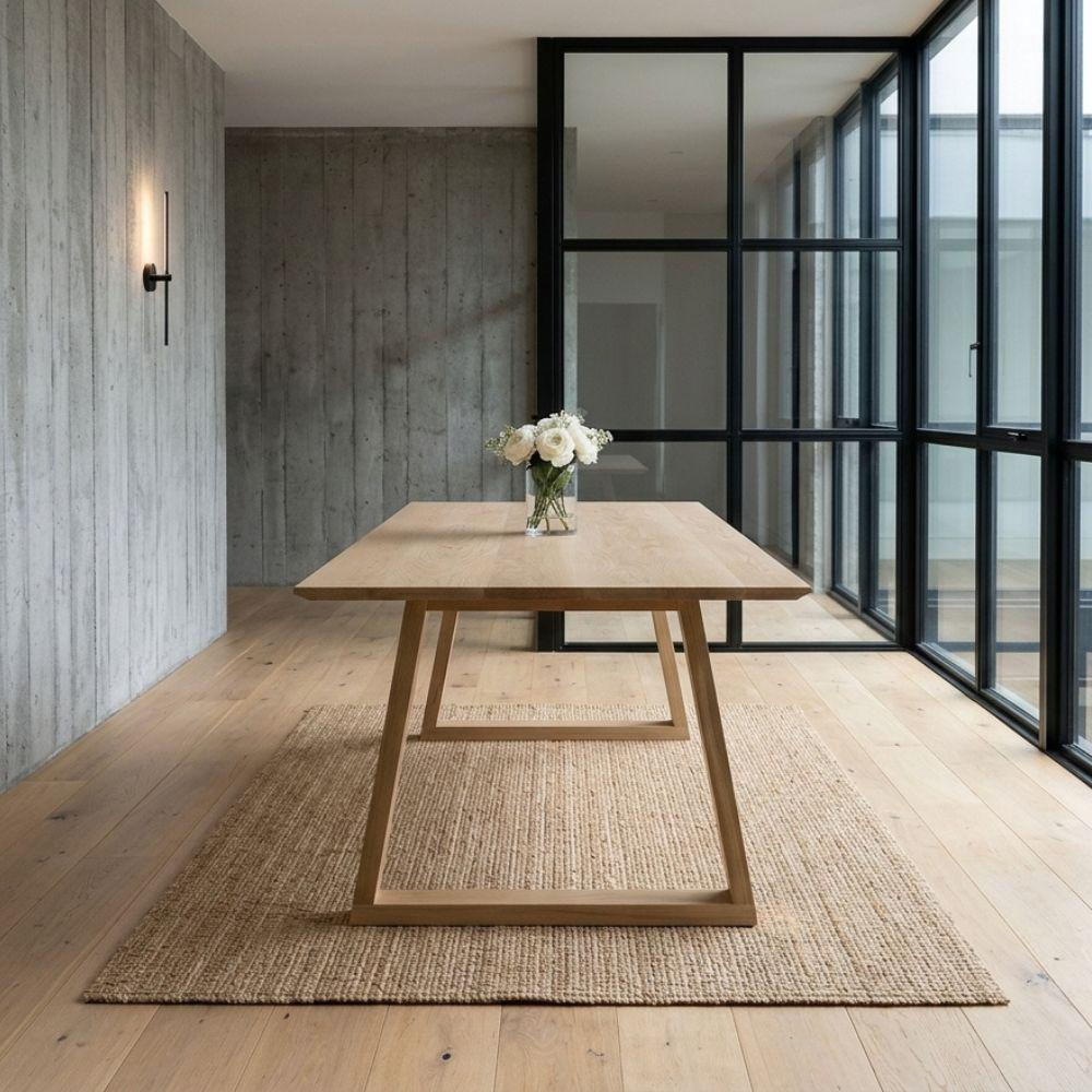 Mesa Comedor Atomic 180Cm X 90Cm Roble Macizo img #3