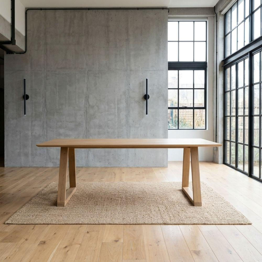 Mesa Comedor Atomic 180Cm X 90Cm Roble Macizo img #4