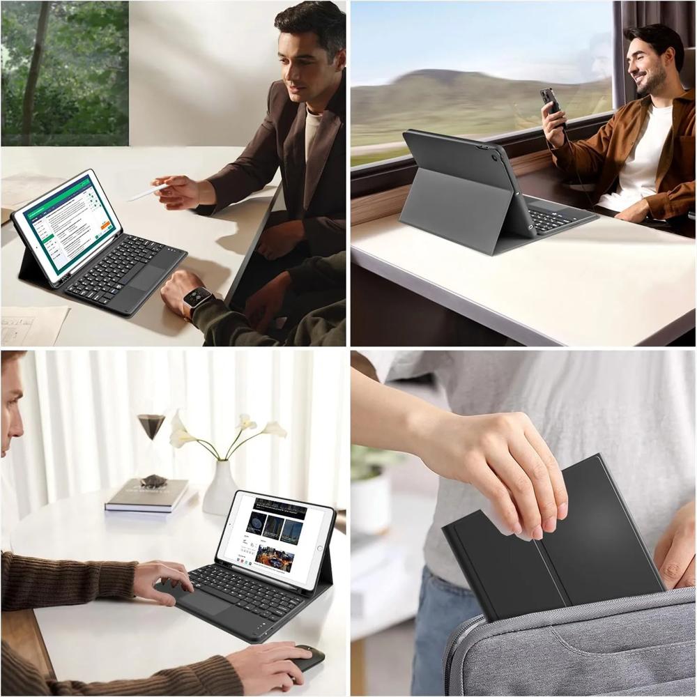 Estuche Teclado Trackpad Para Lenovo Tab M11 2024 Negro img #2