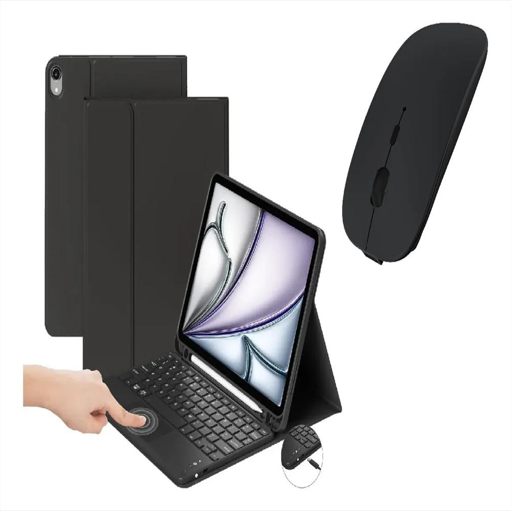 Estuche Teclado Trackpad Para Samsung A9 Plus X210 X215 Negro +Mouse img #1