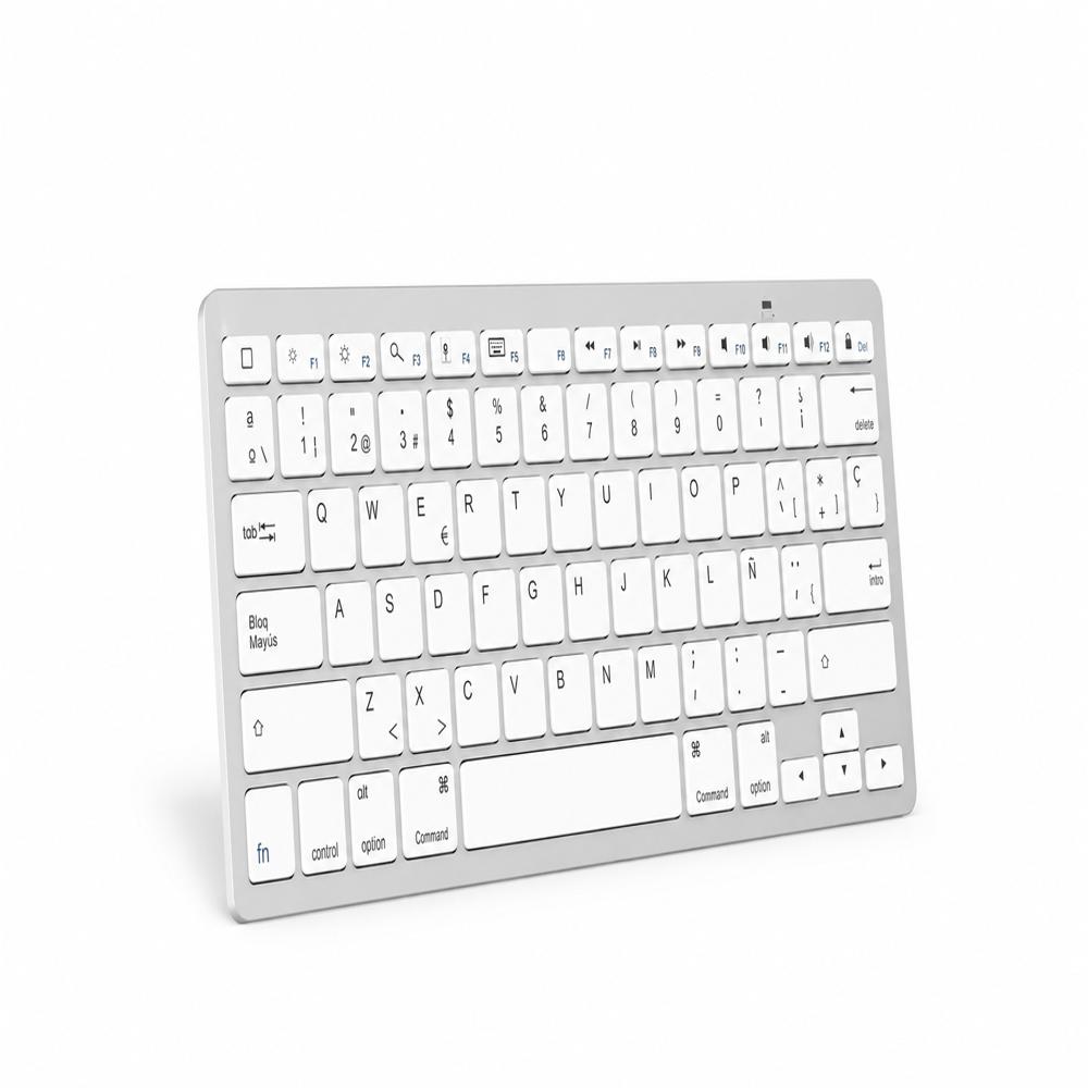 Teclado Inalámbrico Bluetooth Recargable Multicolor img #1