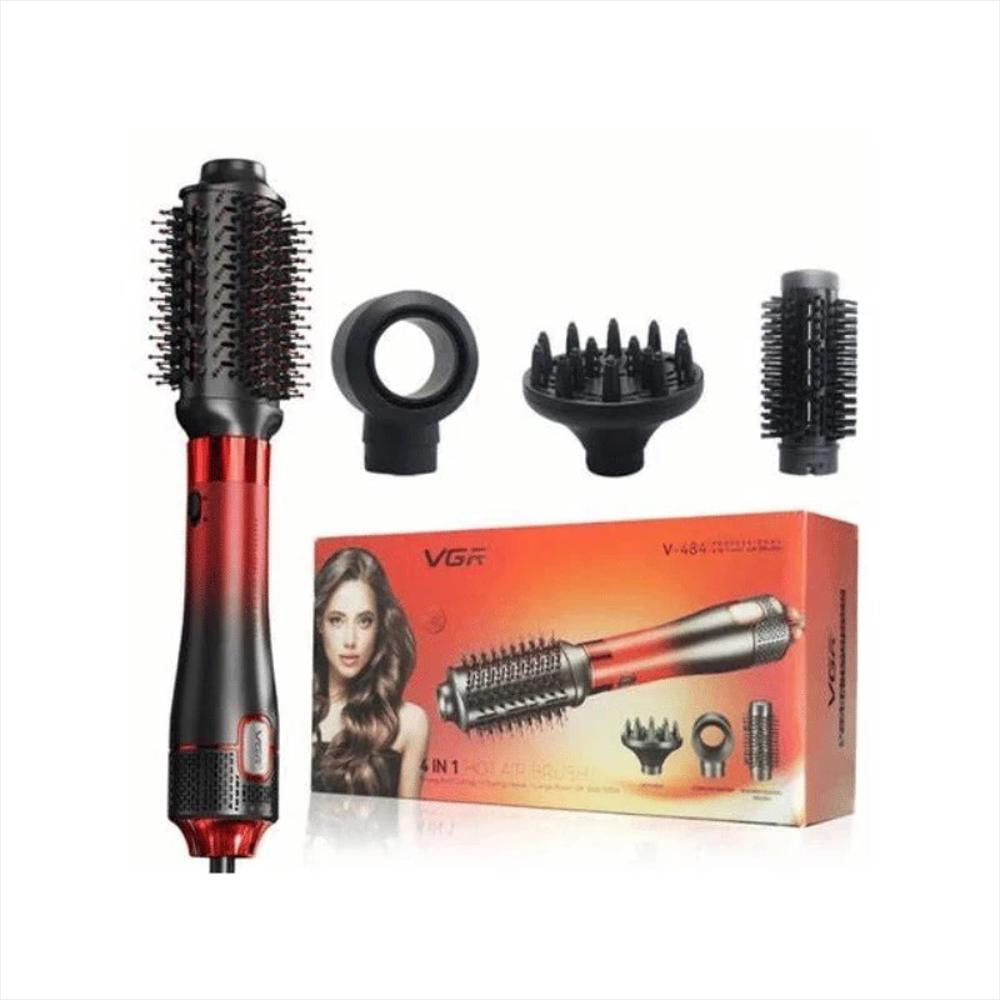 Cepillo De Aire Caliente 4 En 1 Professional Vgr V‑484 Db Ap img #1