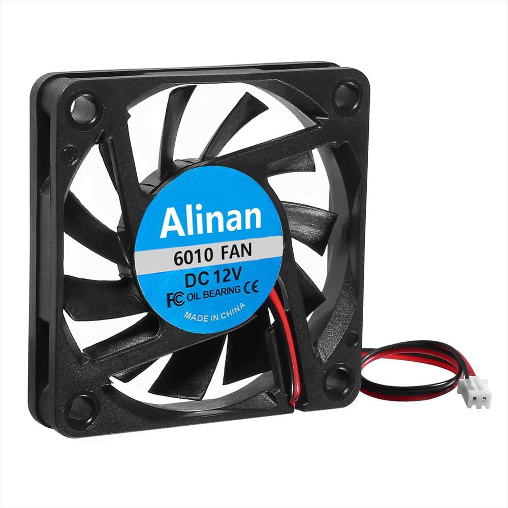 Ventilador Alinan 12V Brushless Dc Refrigeración Para Computadora 6 Cm 2 Pines img #3
