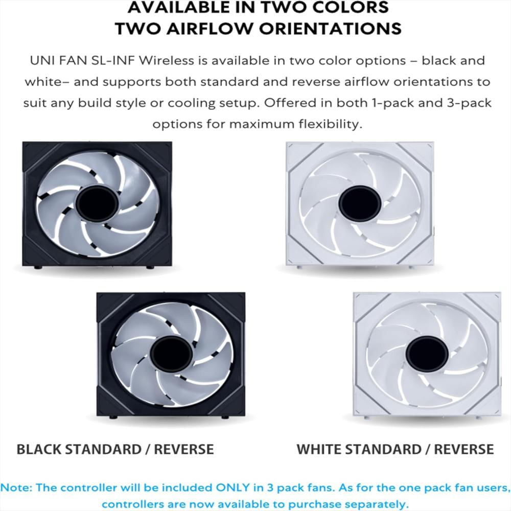 Ventilador Lian Li Uni Fan Sl Infinity Inalámbrico Argb 120 Mm Personalizable img #2