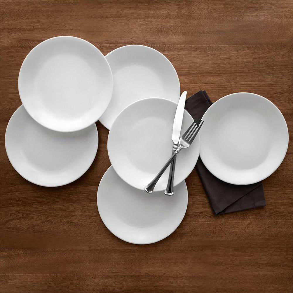 Set 6 Platos Corelle Livingware Vidrio Rubí 21.5 Cm img #2