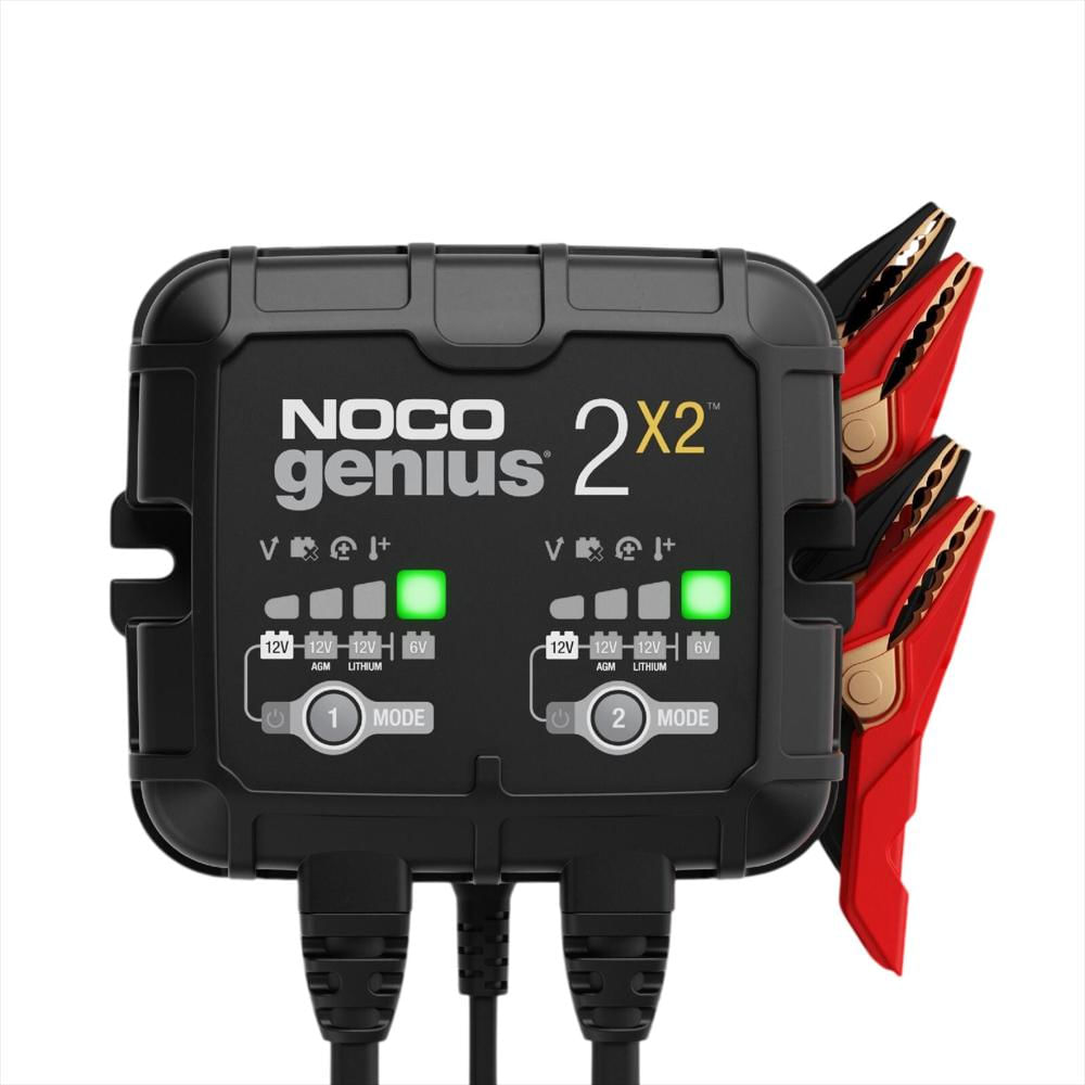 Cargador Inteligente 2 Bancos Noco Genius2x2 4A (2A/Banco) 6V/12V img #1