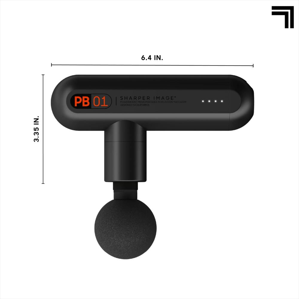 Masajeador Muscular Sharper Image Powerboost Move Con 4 Accesorios img #2