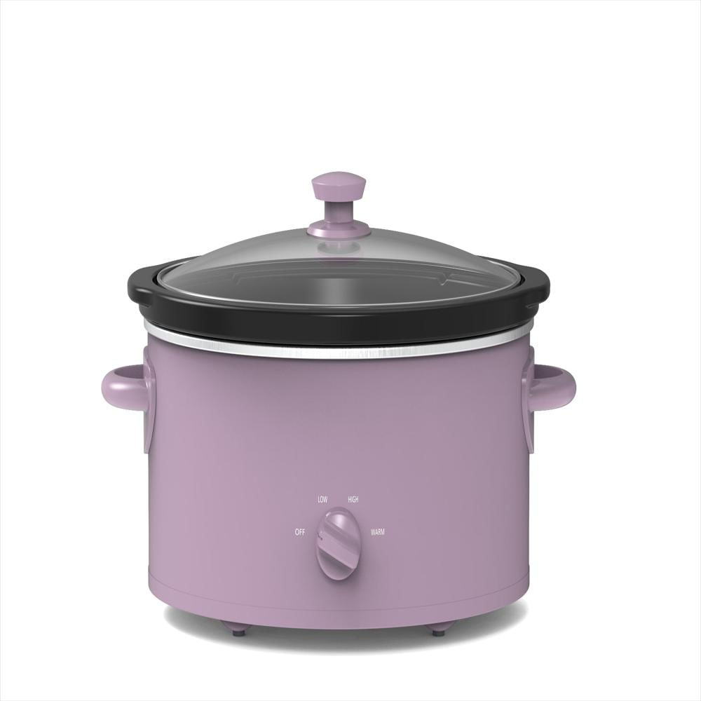 Olla De Cocción Lenta Mainstays De 6 Qt Lila img #1