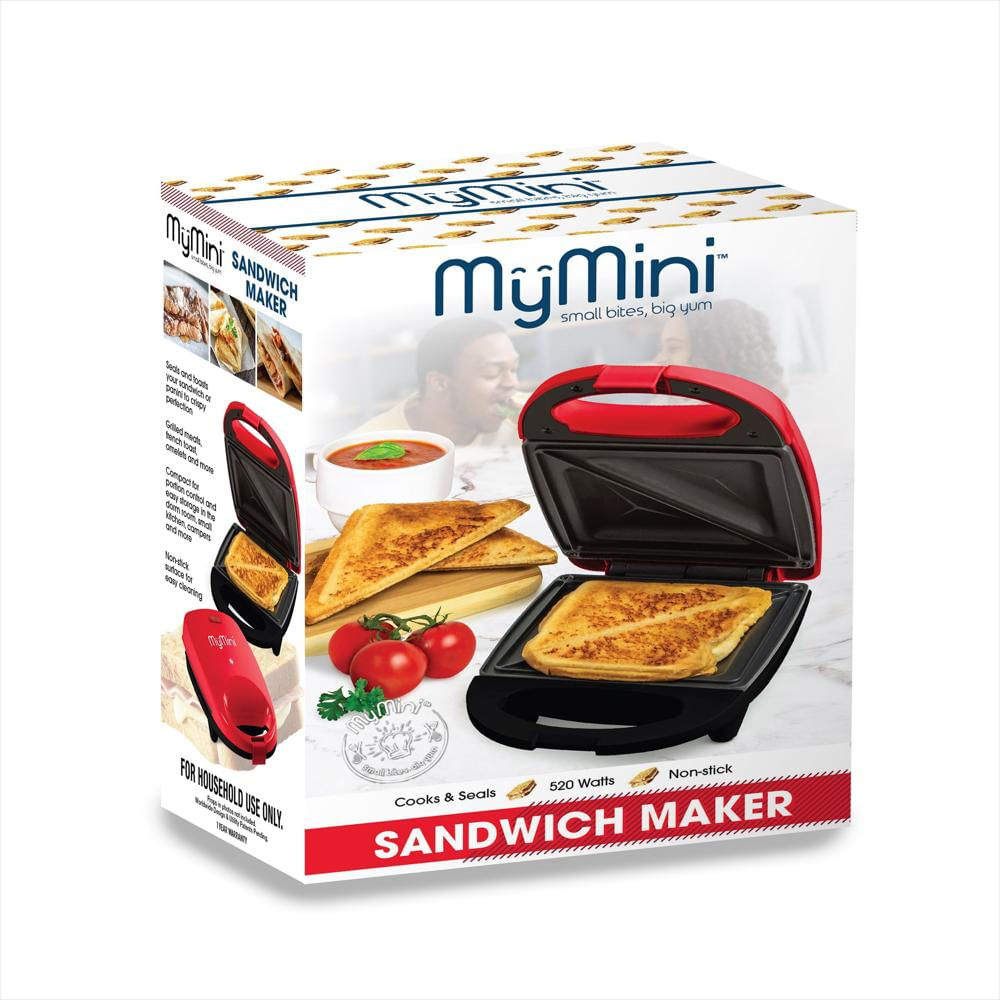 Sanduchera Mymini Grill De 520W Roja img #4