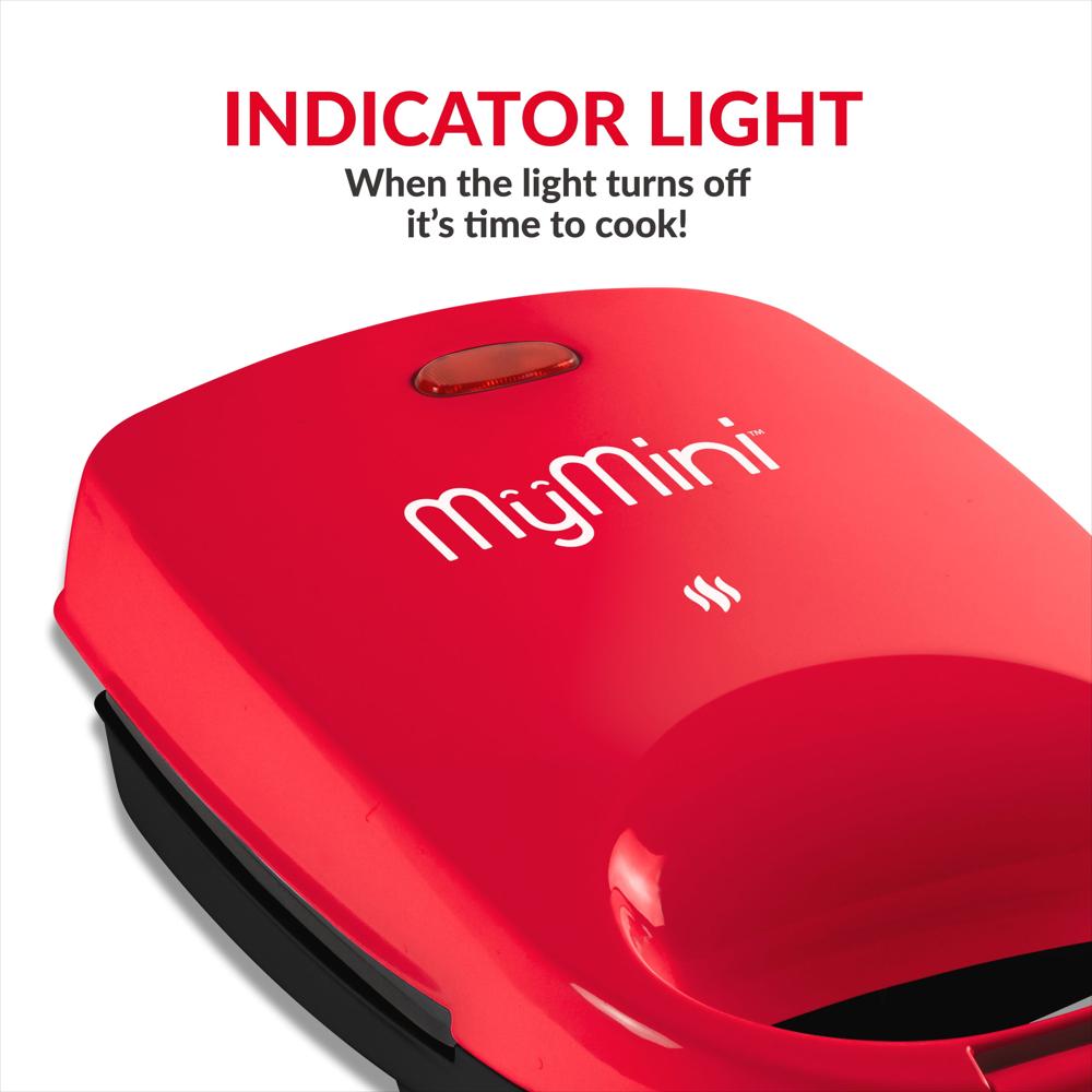 Sanduchera Mymini Grill De 520W Roja img #5