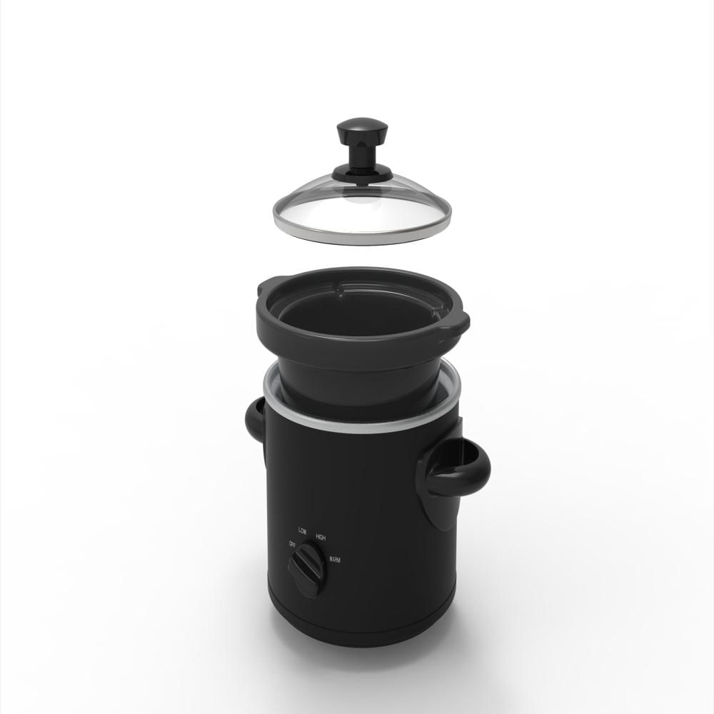 Olla De Cocción Lenta Mainstays De 2 Qt Negro img #2