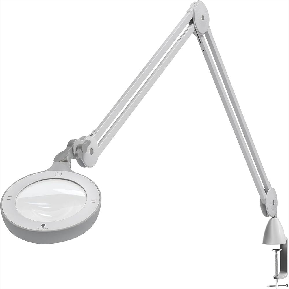 Lámpara De Aumento Daylight Led Brazo Ajustable Lentes Intercambiables 3 Y 5 Dioptrías img #1