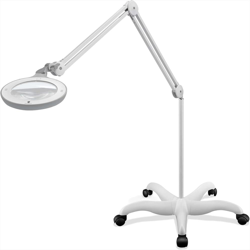 Lámpara De Aumento Daylight Led Brazo Ajustable Lentes Intercambiables 3 Y 5 Dioptrías img #2