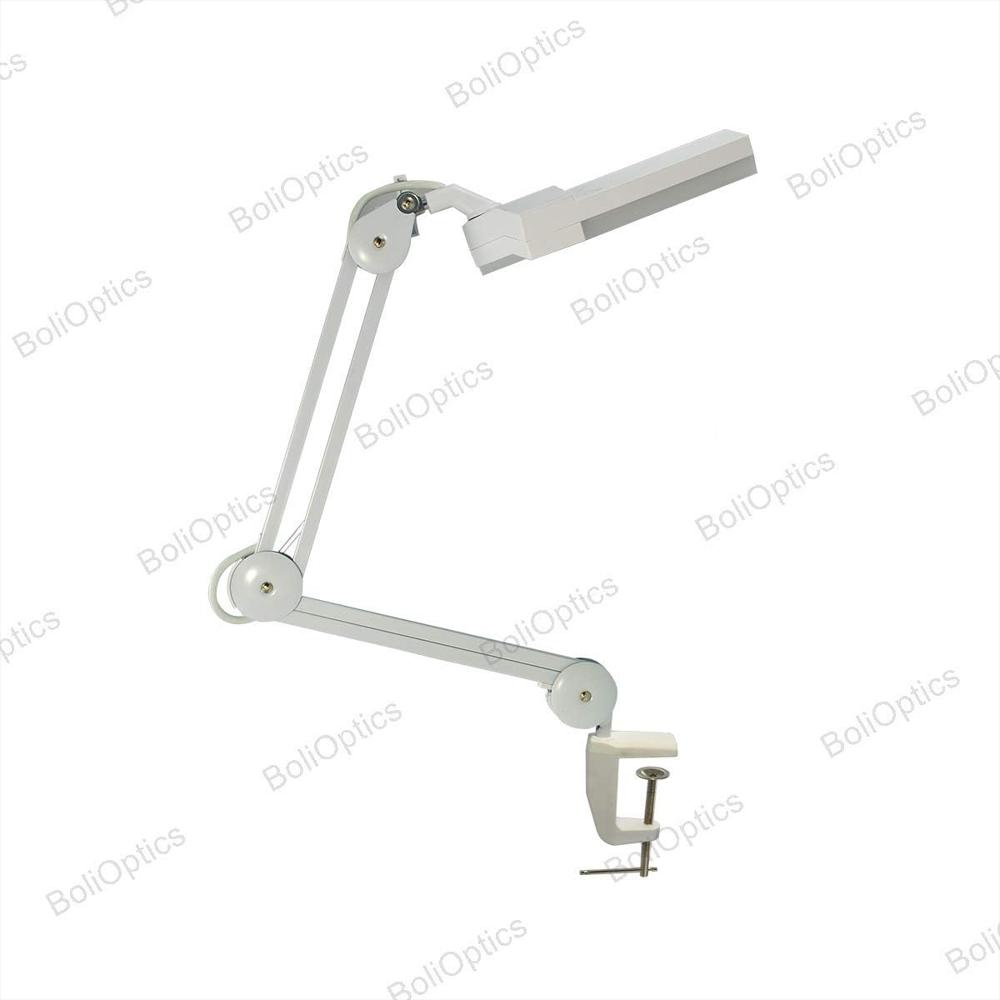 Lámpara De Aumento Led Bolioptics Lente De Cristal 5 Dioptrías Brazo Ajustable Color Blanco 15.2 Cm img #4
