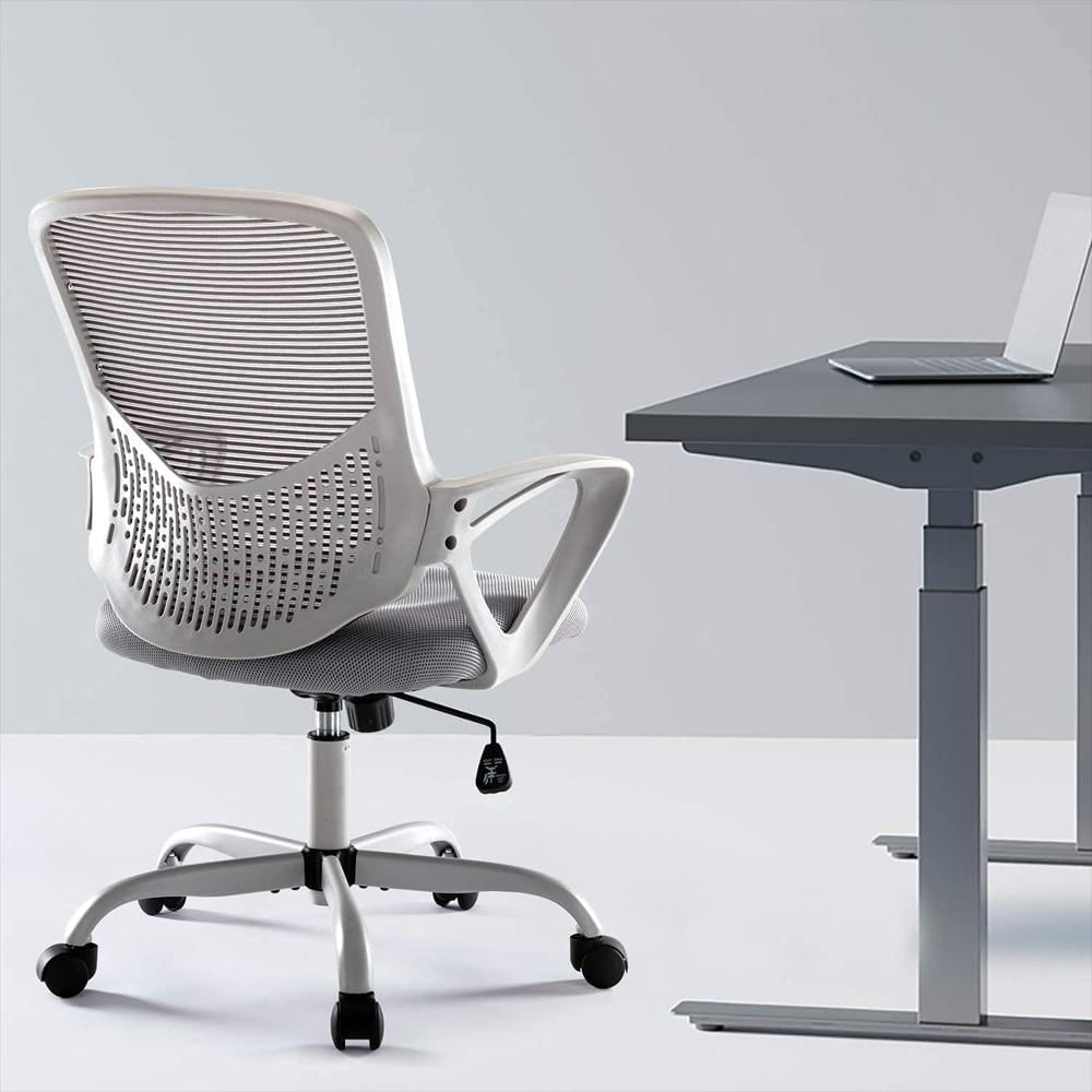 Silla De Oficina Yangming Ergonómica Malla Ajustable Soporte Lumbar Estilo Moderno img #2