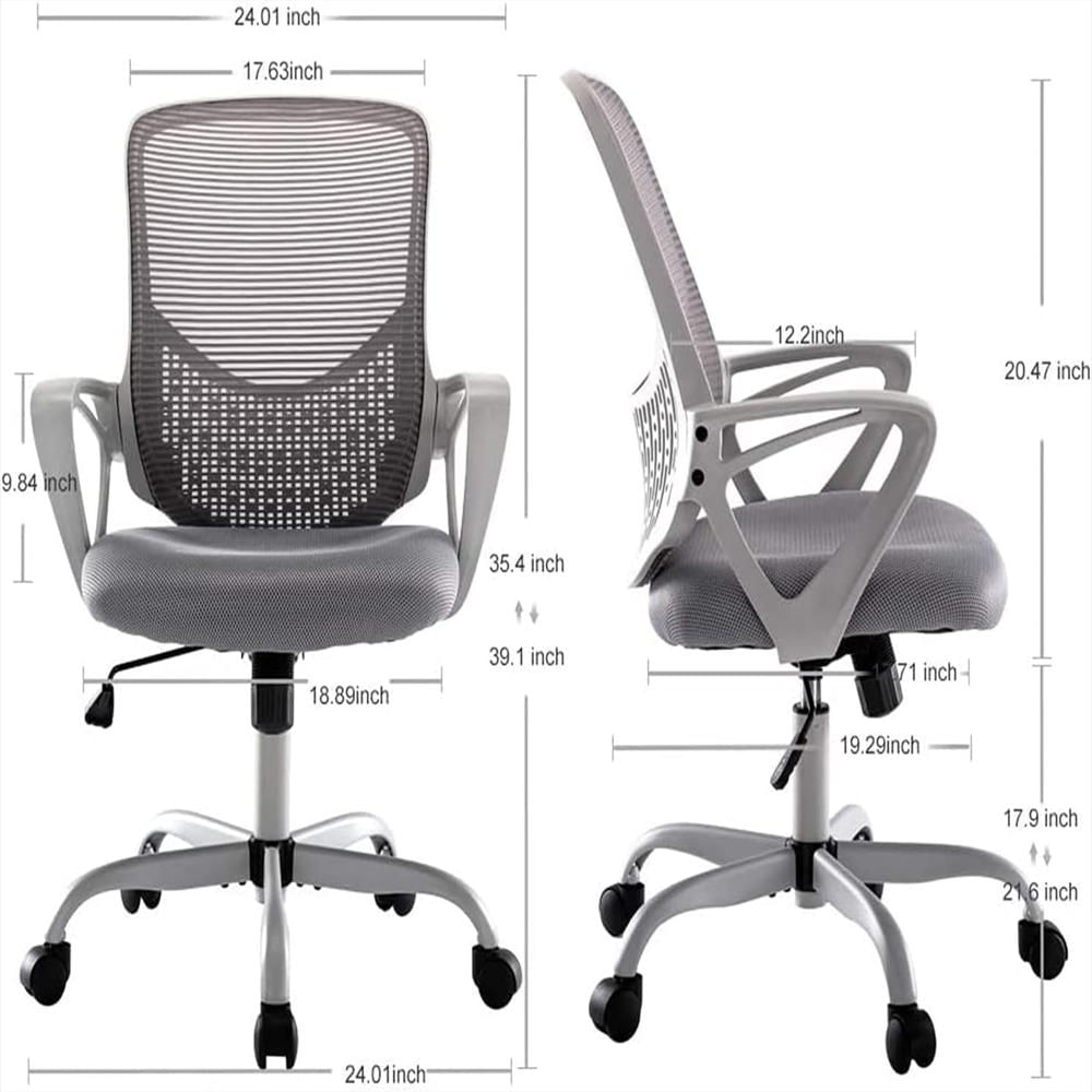 Silla De Oficina Yangming Ergonómica Malla Ajustable Soporte Lumbar Estilo Moderno img #3
