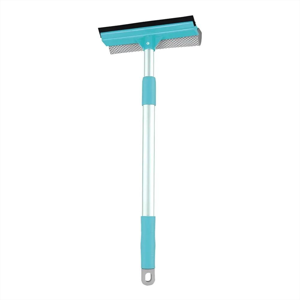 Limpiavidrios Con Mango Extensible De 48 A 78 Cm Color Azul img #1