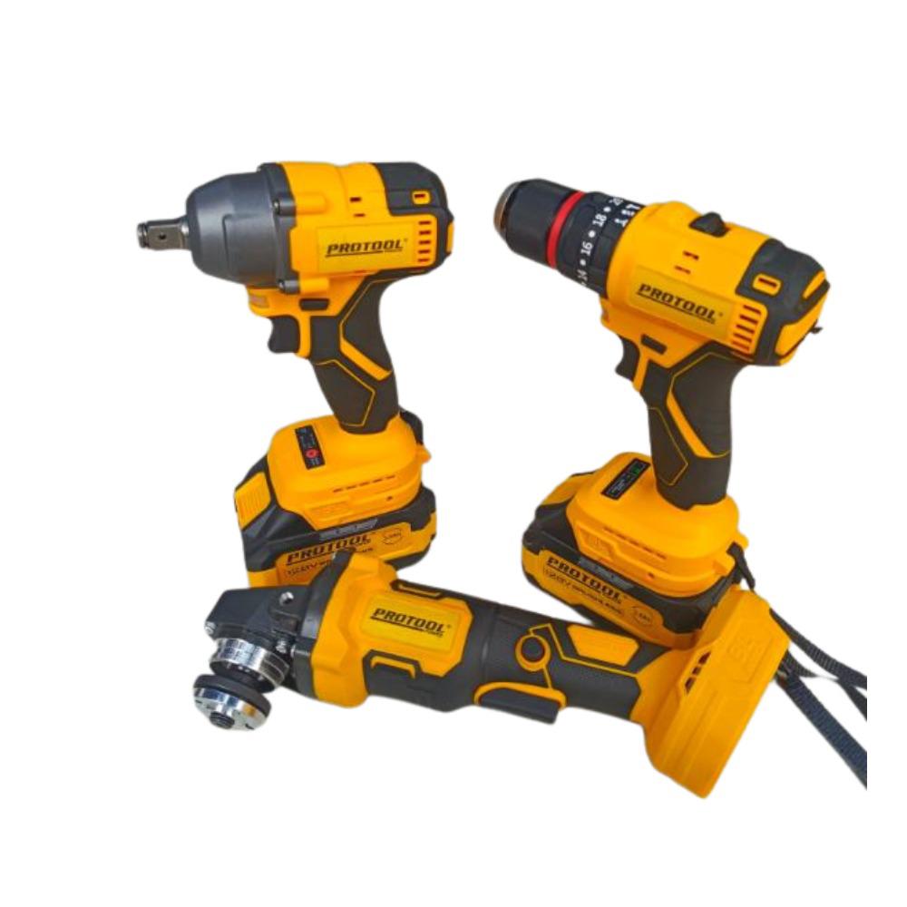 Combo Taladro Pulidora Y Llave De Impacto 128V Ref Pt 36 img #1