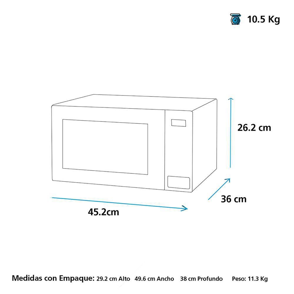 Horno microondas GENERAL ELECTRIC  ()  M07SEJ img #5