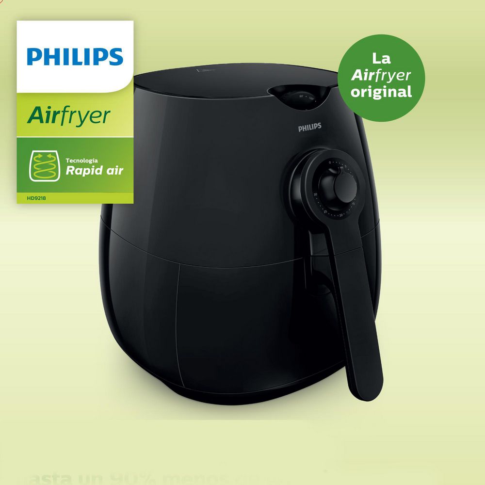 Freidora de aire PHILIPS 1425 W Freidora de aire  HD9218/72 img #2