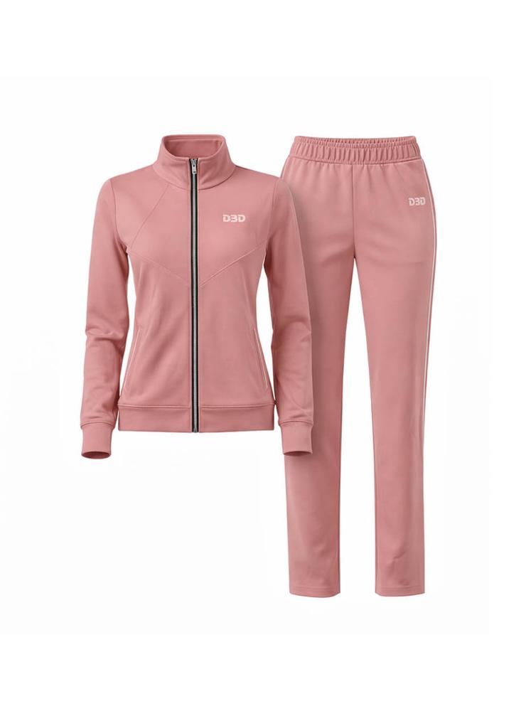 Conjunto Deportivo O Sudadera Para Mujer Unitono Rosa img #1