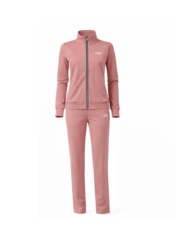 Conjunto Deportivo O Sudadera Para Mujer Unitono Rosa img #2