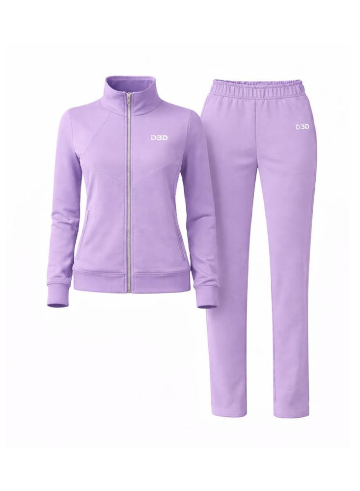 Conjunto Deportivo O Sudadera Para Mujer Unitono. Lila img #1