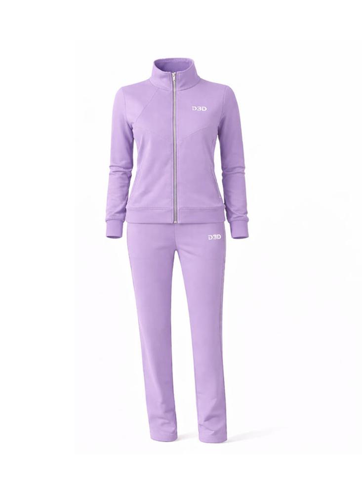Conjunto Deportivo O Sudadera Para Mujer Unitono. Lila img #2