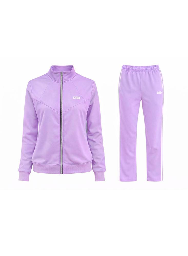 Conjunto Deportivo O Sudadera Para Mujer Unitono. Lila img #3