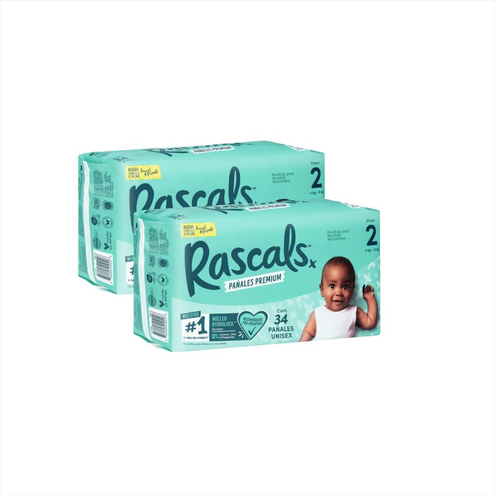 Set X2 Pañales Etapa 2 X34 Unidades img #1