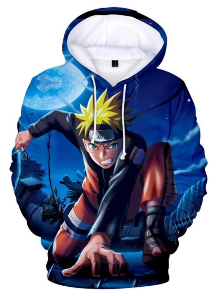 Chaqueta De Hombre Personajes De Dibujos Animados Impresos En Azul Oscuro. img #1