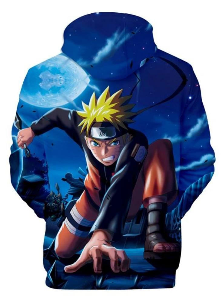 Chaqueta De Hombre Personajes De Dibujos Animados Impresos En Azul Oscuro. img #2