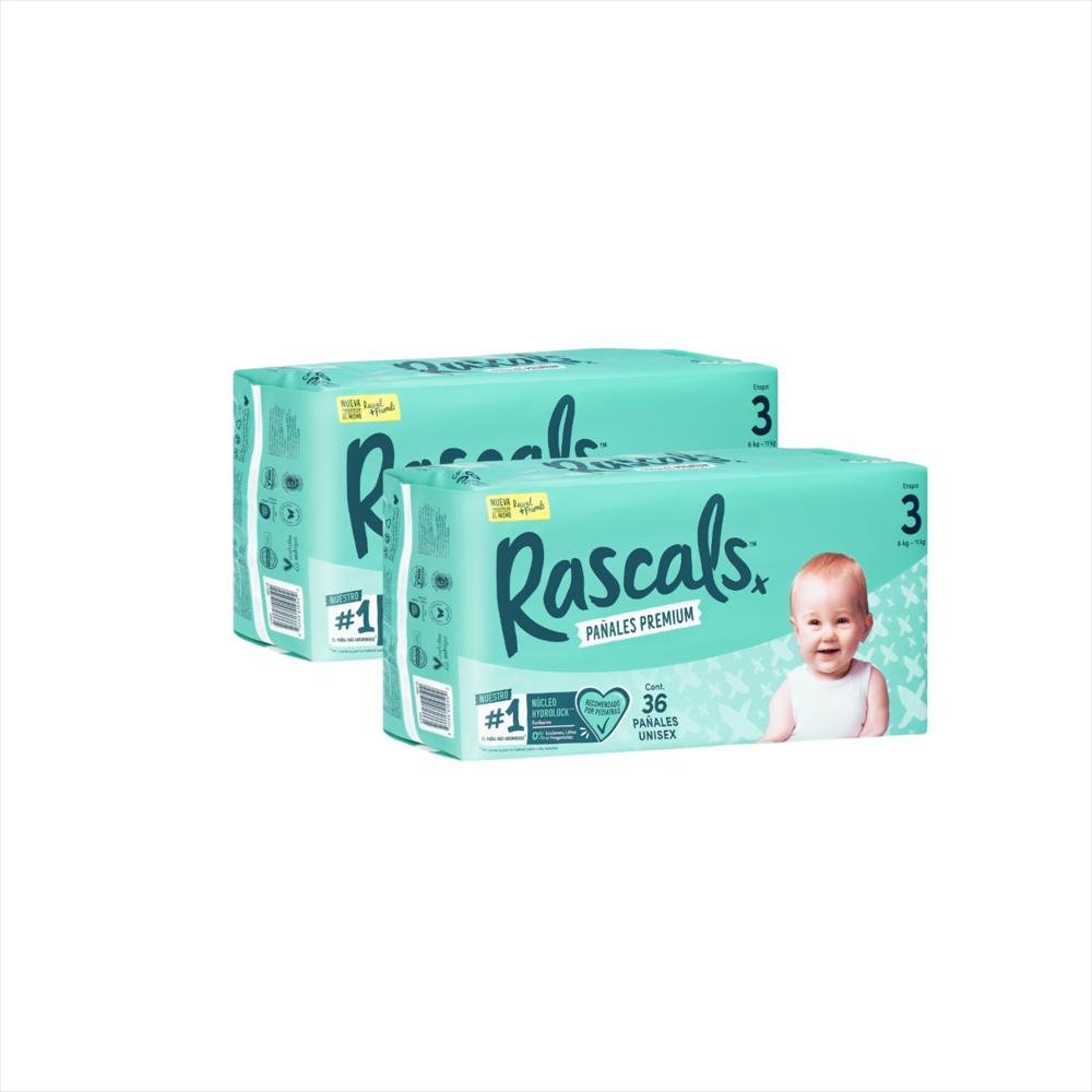 Set X2 Pañales Etapa 3 X36 Unidades img #1