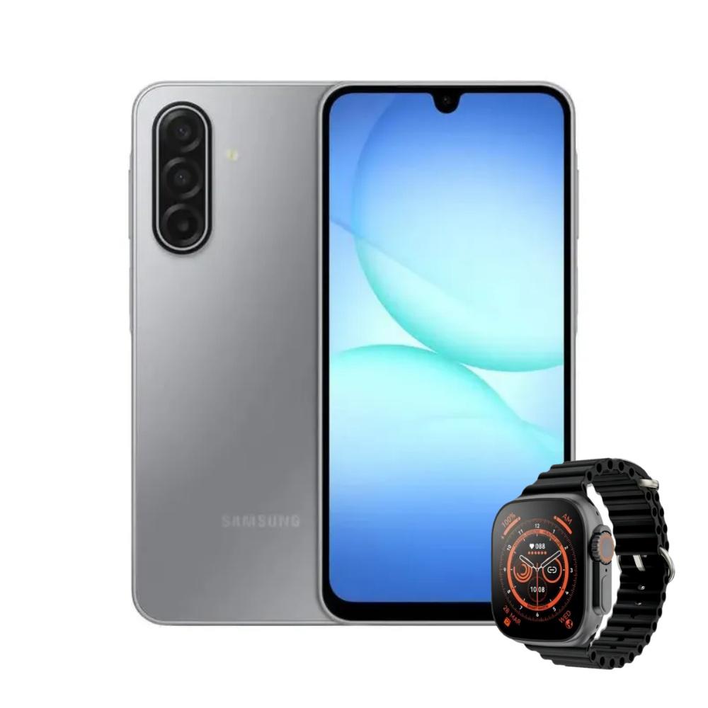 Celular Samsung Galaxy A17 Lte 128Gb 4Gb Ram Gris + Reloj Inteligente img #1