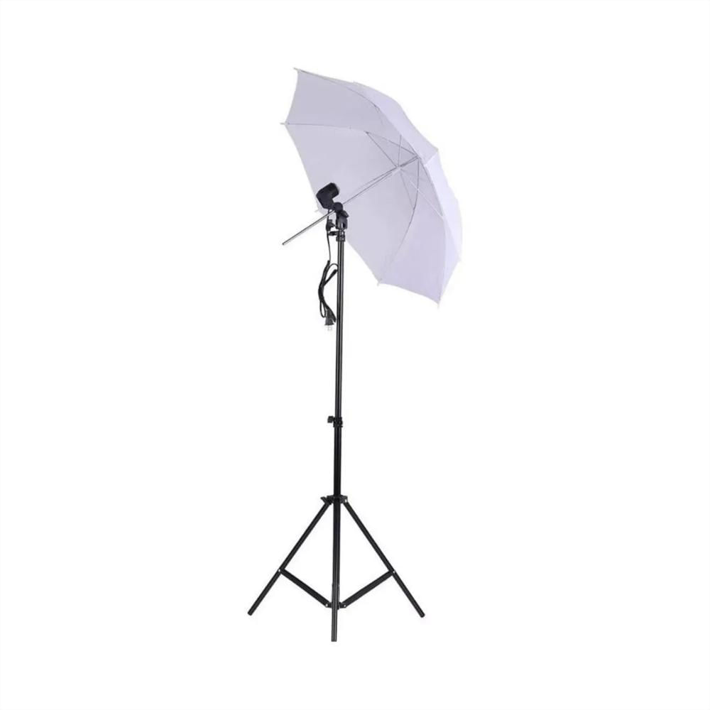 Kit Iluminacion Estudio Fotografia Tripode Sombrilla img #1
