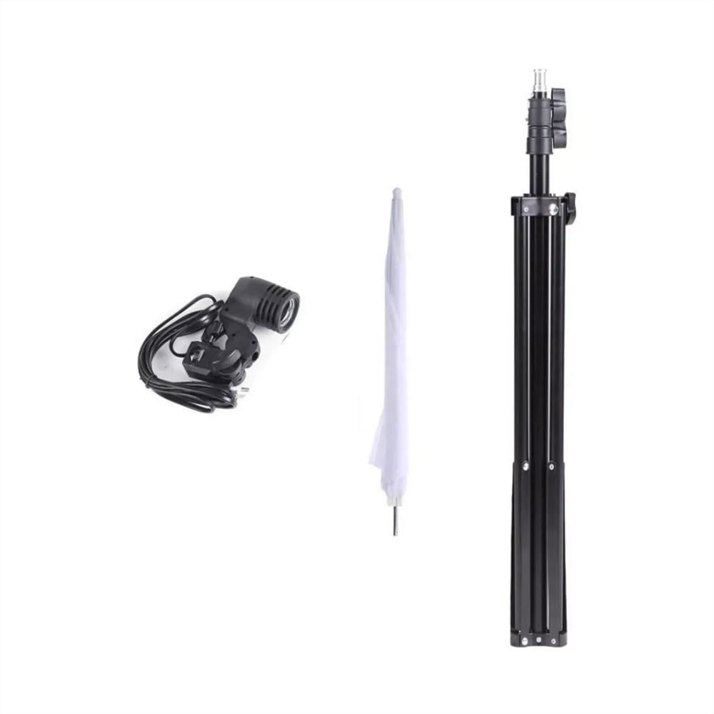Kit Iluminacion Estudio Fotografia Tripode Sombrilla img #3