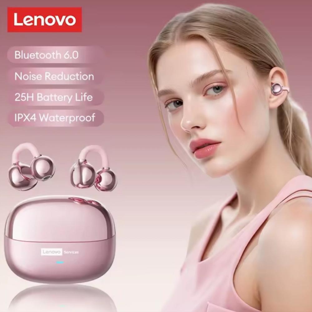 Audifonos Lenovo Inalambricos Le302 Color Rosa img #4