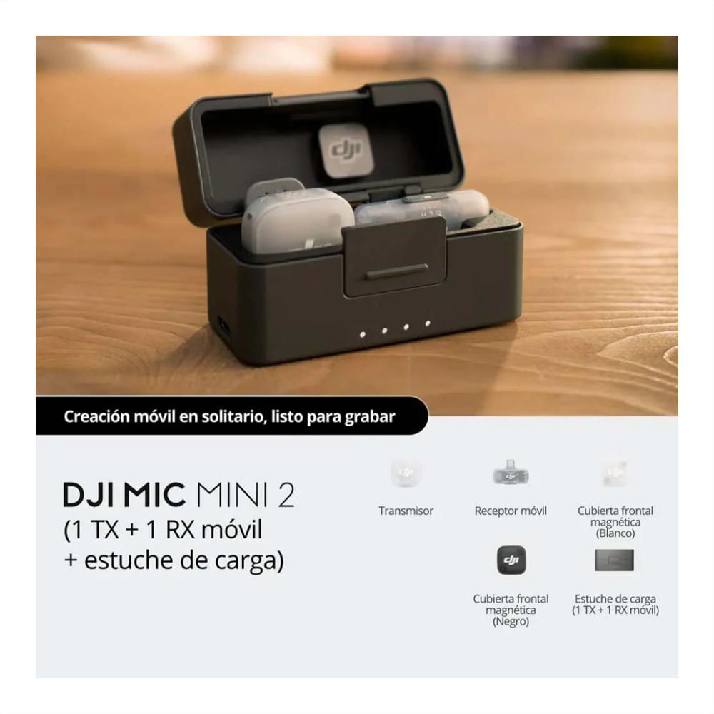 Micrófonos Dji Mic Mini 2 (1Tx + 1Rx) img #4