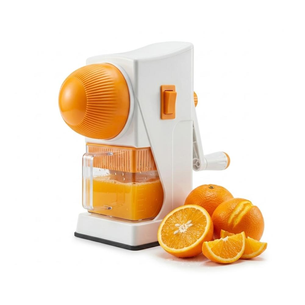Exprimidor De Naranjas Extractor Manual Jugos Frutas 2 En 1 img #1