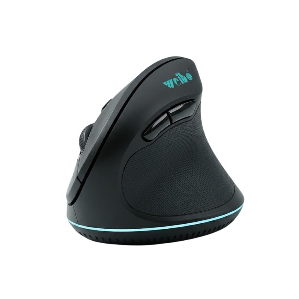 Mouse Ergonomico Vertical Weibo Wb 888 Alambrico Rgb img #2