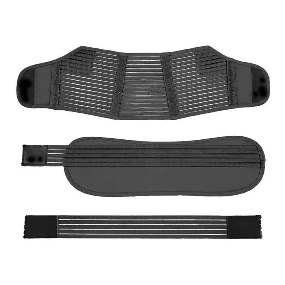 Faja Materna Soporte Prenatal Con Tirantas Ajustable Negro img #2