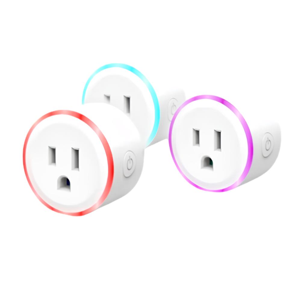 Enchufe Toma Corriente Inteligente Smart Wifi Alexa Rgb img #1
