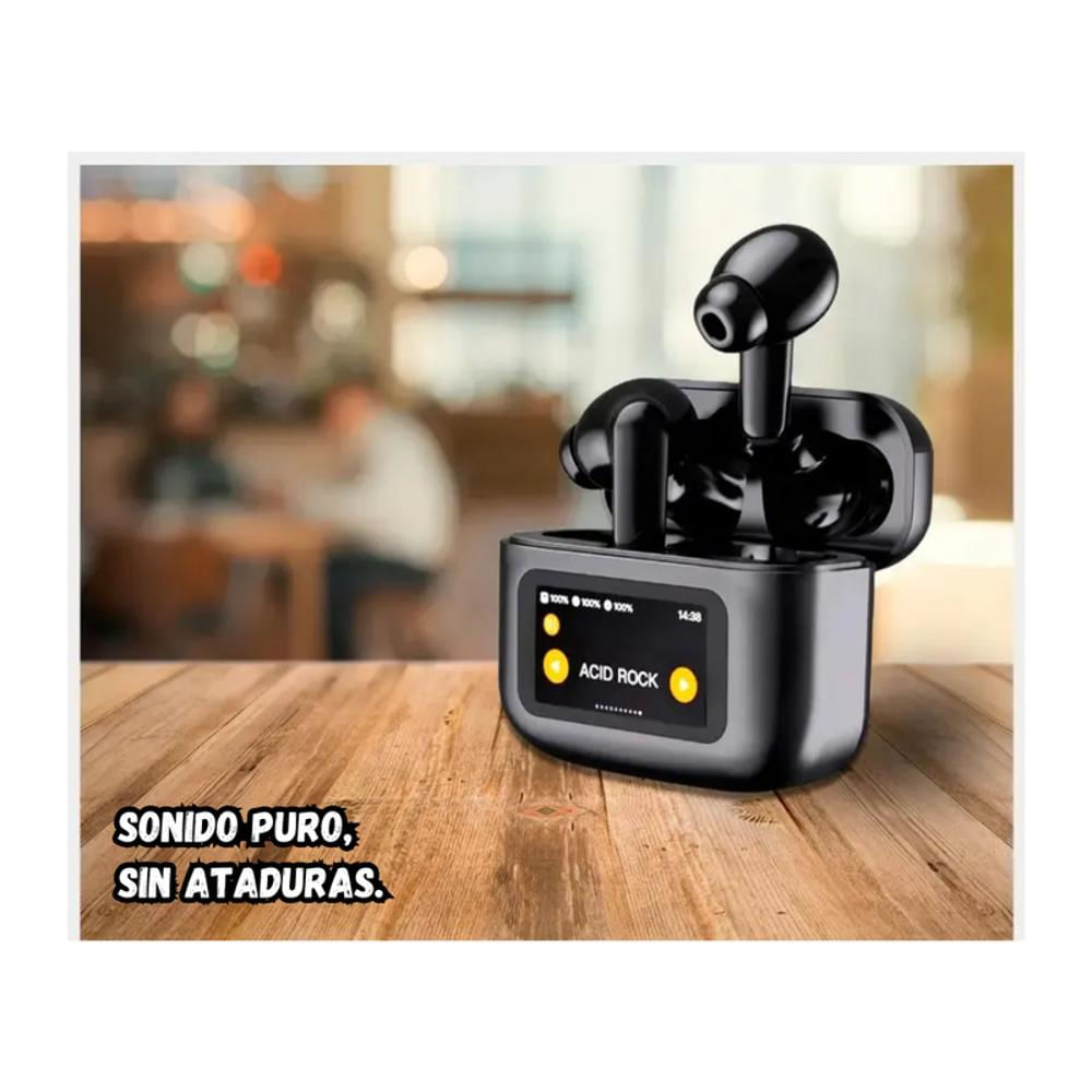 Audifonos Bluetooth Inalambricos Pantalla Tactil T30 Pro img #4