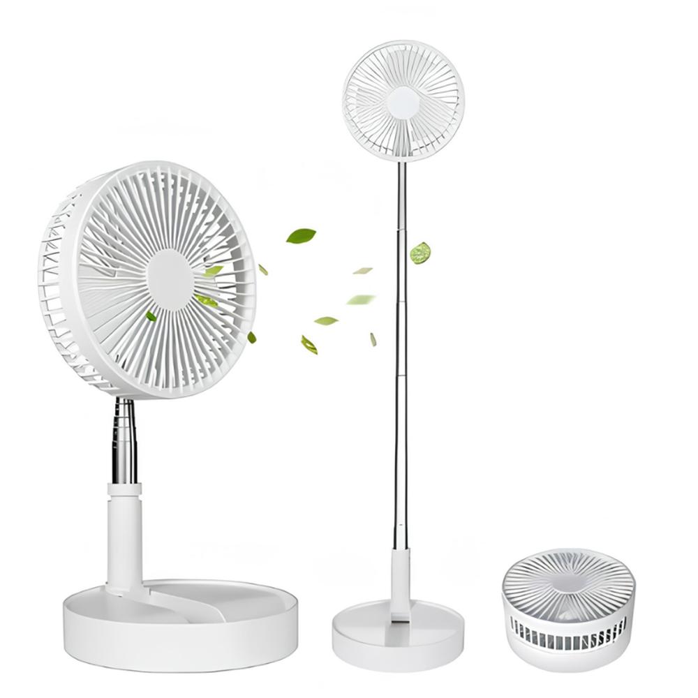 Ventilador Usb Recargable Portátil Retráctil Plegable img #1