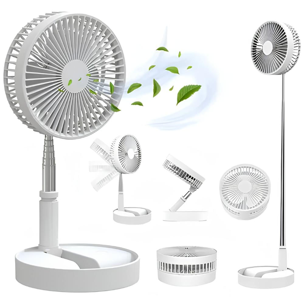 Ventilador Usb Recargable Portátil Retráctil Plegable img #4
