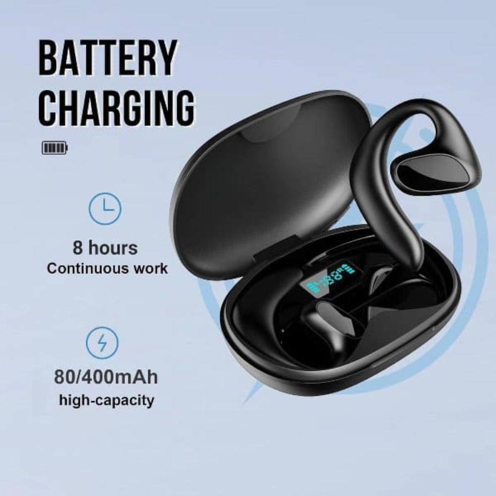 Auriculares Inalámbricos Bluetooth Deportivos Con Pantalla Led img #2