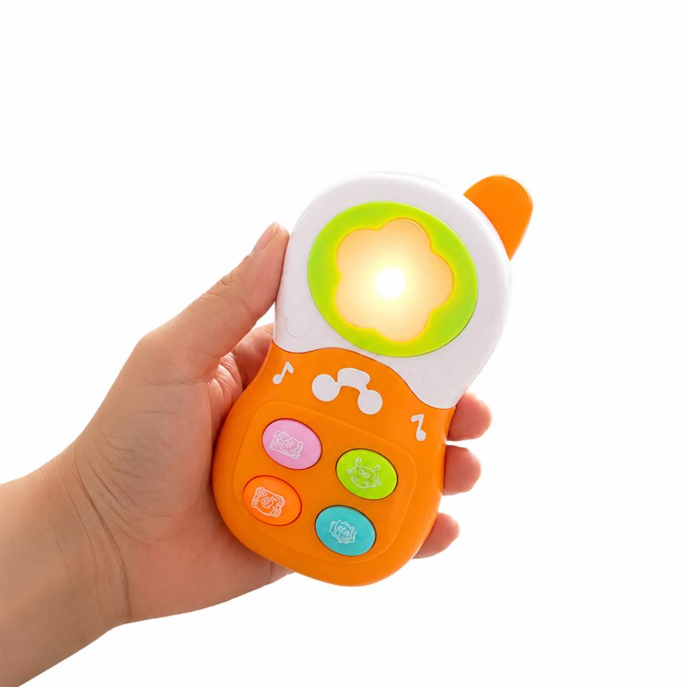 Teléfono Didáctico Para Bebé Con Luces Y Sonidos Niño img #1