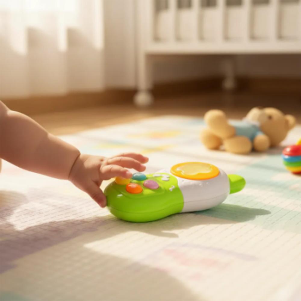 Teléfono Didáctico Para Bebé Con Luces Y Sonidos Niño img #2